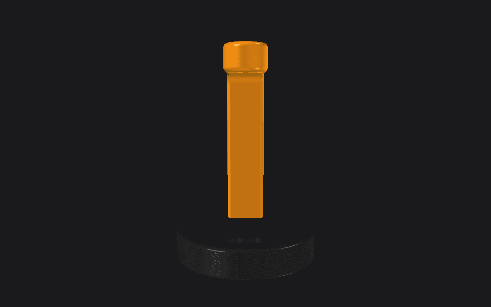 cad v8 lamp front