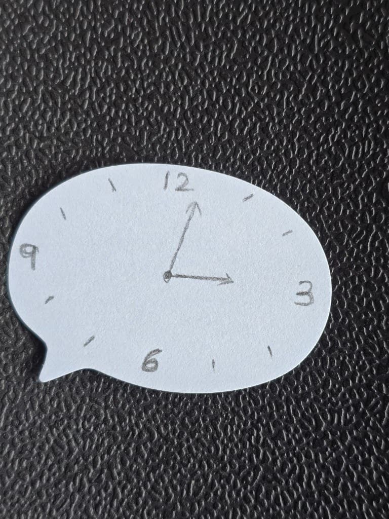 comet clock sketch
