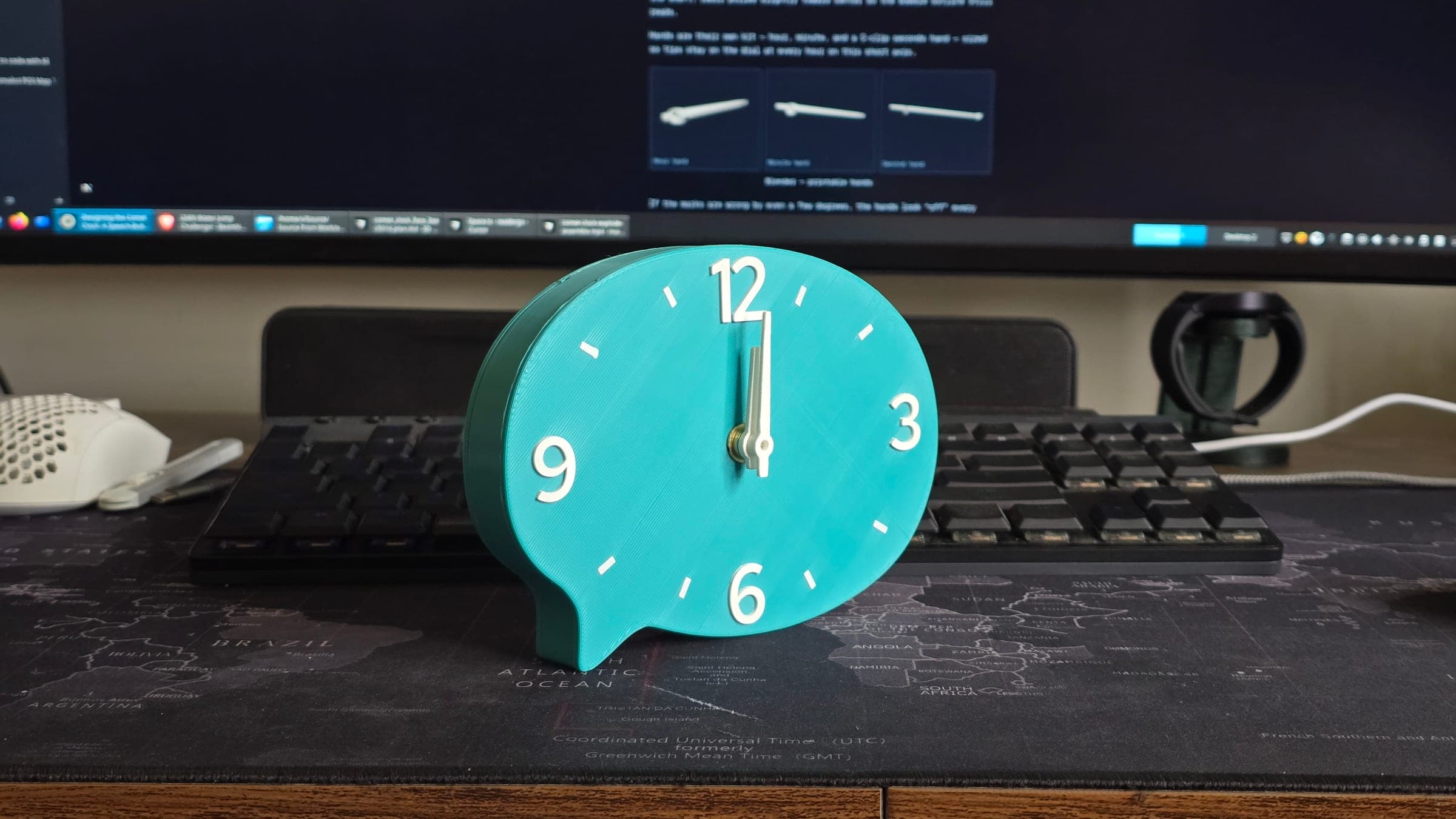 Designing the Bubble Clock: A Speech-Bubble Desk Clock